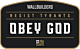Obey God Sticker