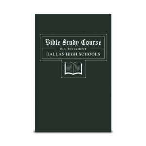 Old Testament Bible Study Course (Book)