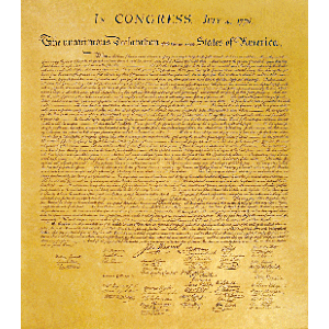 The Declaration of Independence
