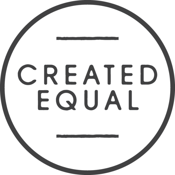 Created Equal Sticker