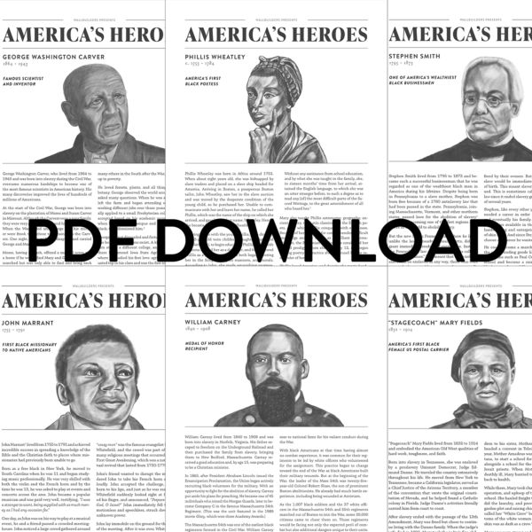 America’s Heroes: Black History Edition (PDF Version)