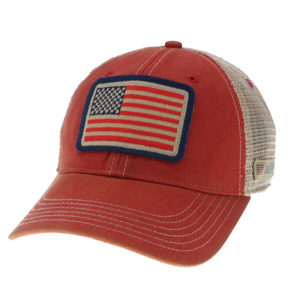 American Flag Hat (Red)