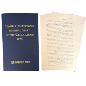 Thomas Jefferson's Original Draft of the Declaration 1776 - Image 3
